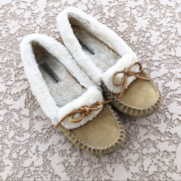 lucky brand moccasin slippers